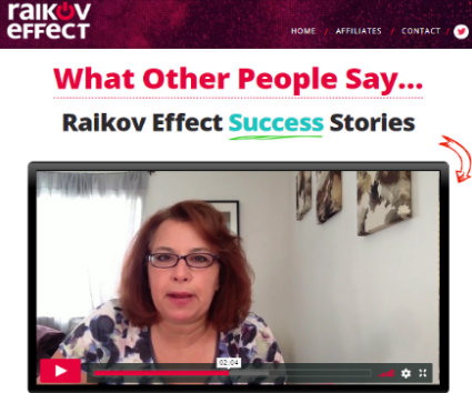 Raikov Effect review